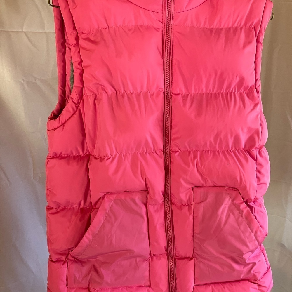 Vibrant Pink Puffer Vest